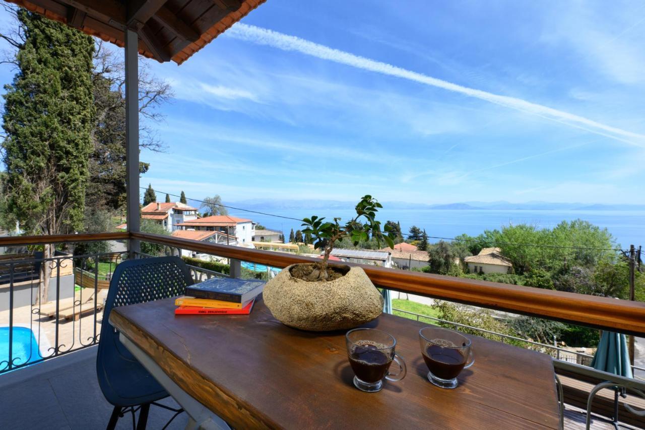 Seven Keys Luxury Suites Achílleion Eksteriør bilde